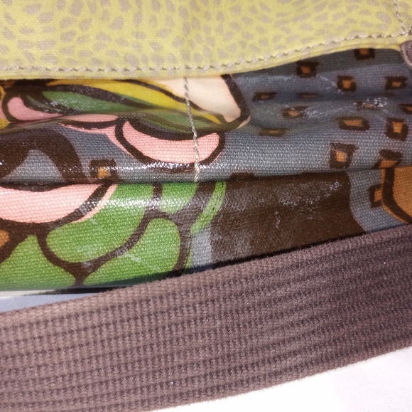 KeyPer Fossil Waxed Canvas Material Messenger Bag - Picture 3 of 16